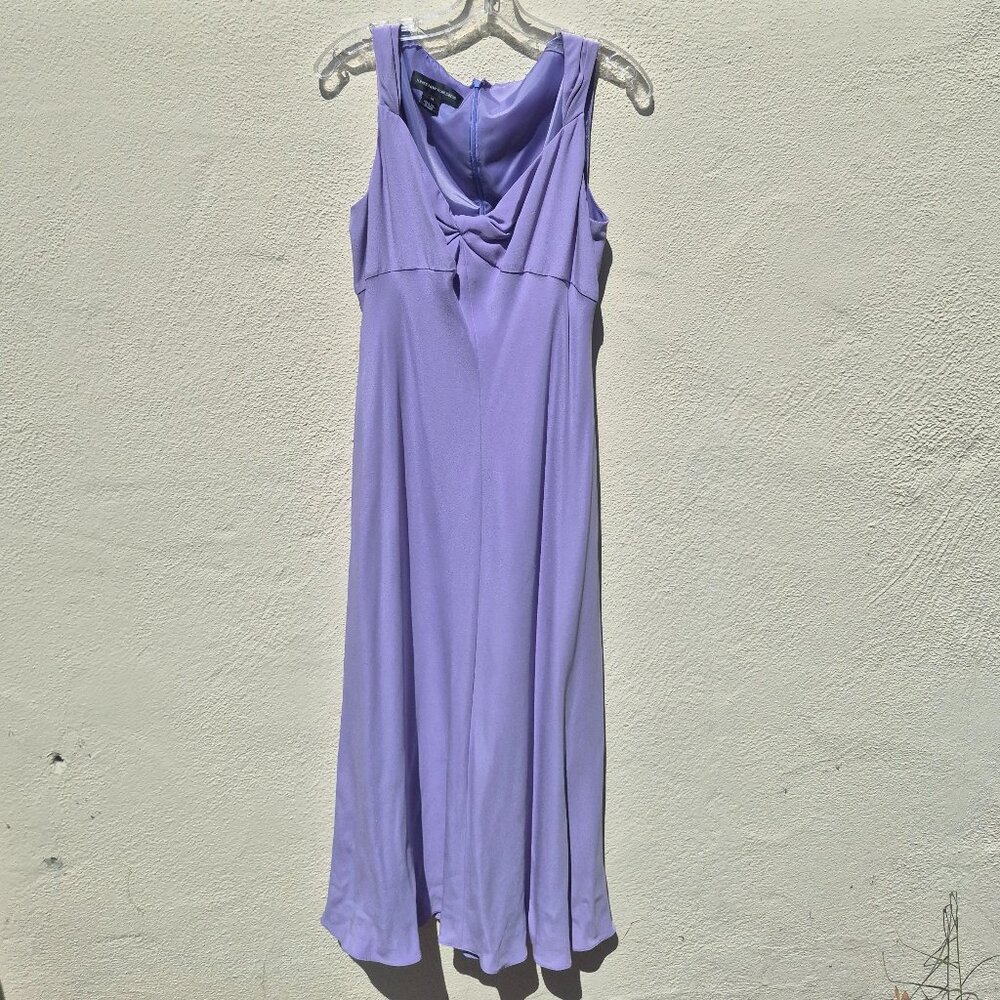 90s/Y2K Style Silk Flowy Maxi Dress Gown Size 14
